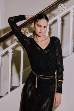 Hoss Intropia Vestidos-Abigail. Vestido Preto