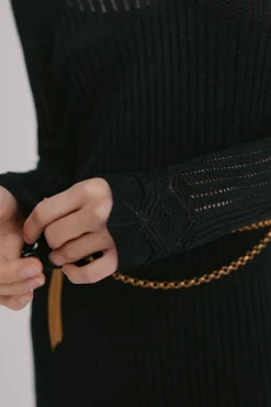 Hoss Intropia Vestidos-Abigail. Vestido Preto