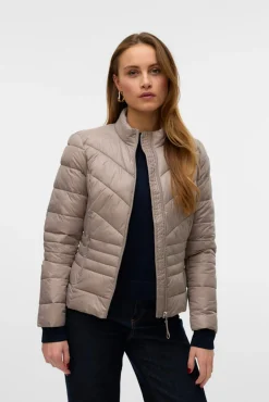 Vero Moda Sobretudos|Casacos-Abrigo ultraleve acolchoado Cinzento