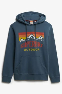 Superdry Sweatshirts-ajuste com Sweatshirt azul