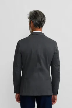 Silbon Blazers|Blazers-Americano casual Cinzento