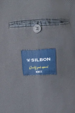 Silbon Blazers|Blazers-Americano casual Cinzento