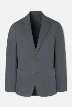 Silbon Blazers|Blazers-Americano casual Cinzento