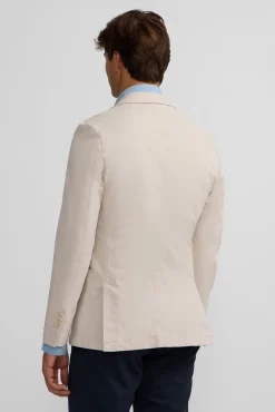 Silbon Blazers|Blazers-Americano casual Ecru
