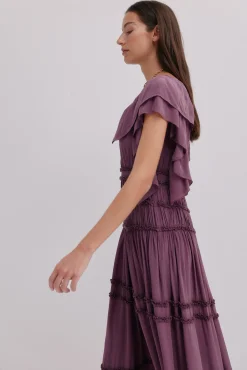 Hoss Intropia Vestidos-Anna. Vestido fluido Roxo