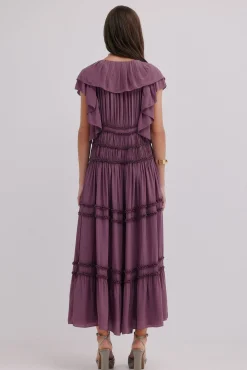 Hoss Intropia Vestidos-Anna. Vestido fluido Roxo