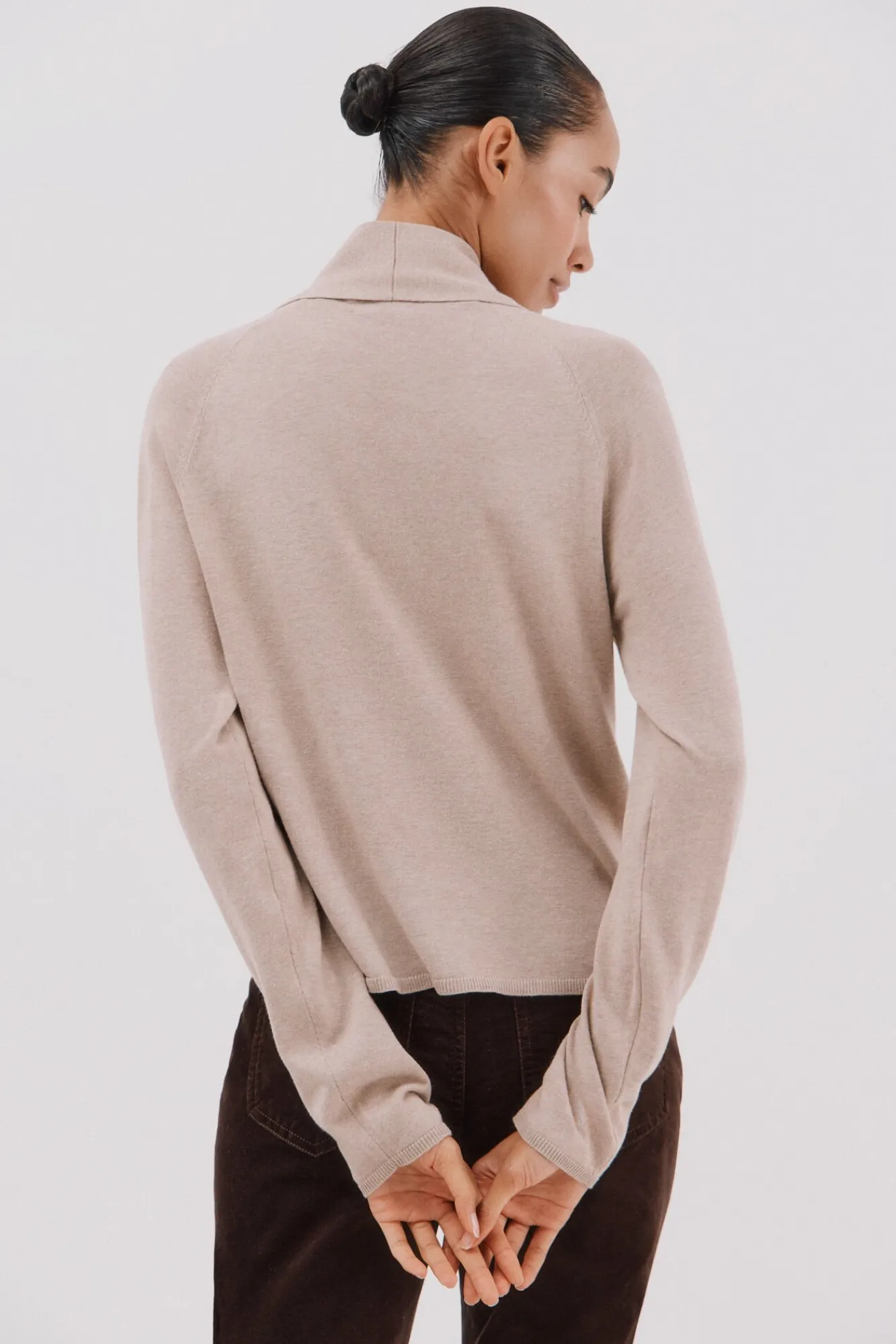 Cortefiel Camisolas-Arco de Jersey Tostado