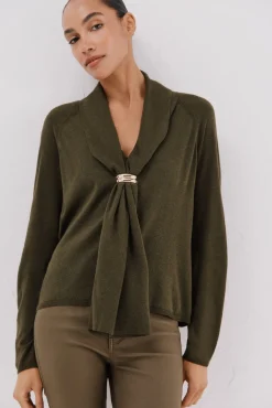 Cortefiel Camisolas-Arco de Jersey Verde