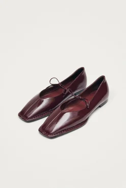 Alohas Sabrinas-Bailarinas de couro Sway Granada