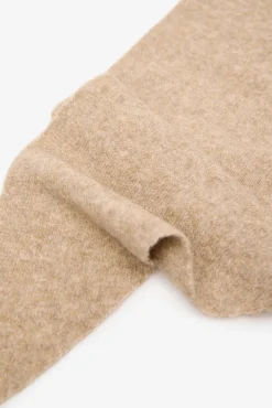 Cortefiel Cachecol-Bandana de malha Tostado