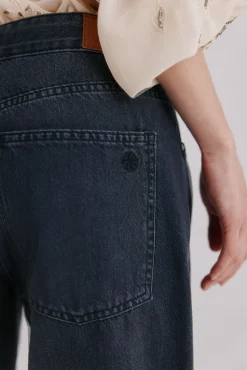 Hoss Intropia Jeans-Beatriz. Calça jeans de corte reto Cinzento