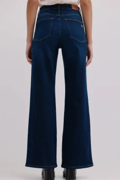 Hoss Intropia Jeans-Benedetta. Calça jeans reta Azul