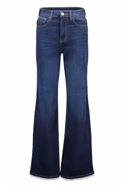 Hoss Intropia Jeans-Benedetta. Calça jeans reta Azul