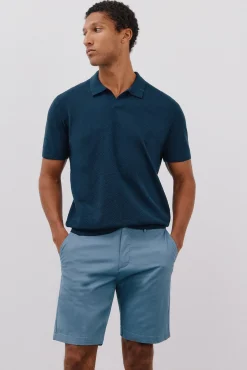Cortefiel Calças|Chinos-Bermuda chino Azul