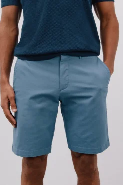 Cortefiel Calças|Chinos-Bermuda chino Azul