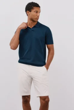 Cortefiel Calças|Chinos-Bermuda chino Ecru