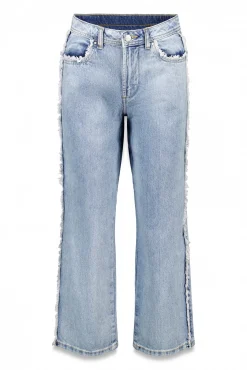 Hoss Intropia Jeans-Berta. Jeans desfiado Azul