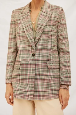 Cortefiel Blazers-Blazer aos quadrados Granada