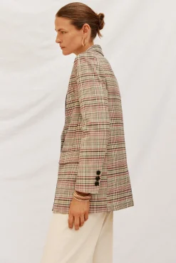 Cortefiel Blazers-Blazer aos quadrados Granada