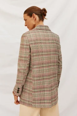 Cortefiel Blazers-Blazer aos quadrados Granada