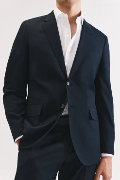 Cortefiel Blazers|Blazers-Blazer -marinho slim fit Azul