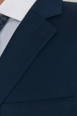 Pedro del Hierro Blazers|Blazers-Blazer bi-elástico liso e sob medida Azul