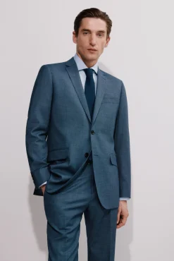 Cortefiel Blazers|Blazers-Blazer birdseye coolmax® Azul