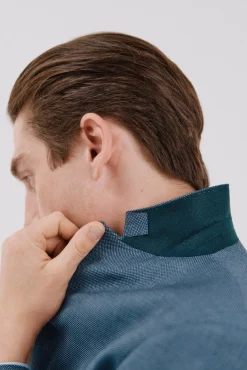 Cortefiel Blazers|Blazers-Blazer birdseye coolmax® Azul