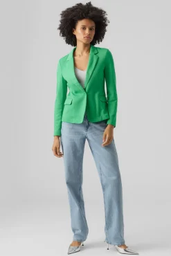 Vero Moda Blazers-Blazer básica Verde