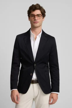 Silbon Blazers|Blazers-Blazer casual Azul