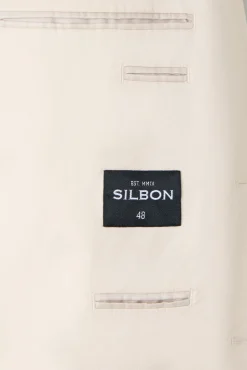 Silbon Blazers|Blazers-Blazer casual Tostado