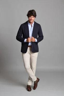 Cloking Blazers|Blazers-Blazer Casual Azul