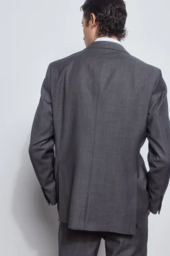 Pedro del Hierro Blazers|Blazers-Blazer cinzento bi-stretch slim Cizento