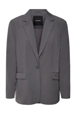 Vero Moda Blazers-Blazer clássico corte reto Cinzento