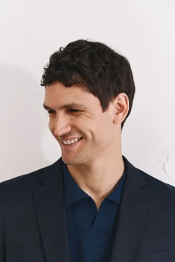 Cortefiel Blazers|Blazers-Blazer Coolmax liso Azul