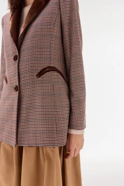 TFP by Tamara Falcó Blazers-Blazer cruzado Cizento