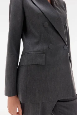 TFP by Tamara Falcó Blazers-Blazer cruzado Cizento