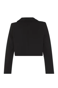 Trendyol Blazers-Blazer curto preto