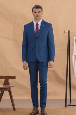 Celopman Blazers|Blazers-Blazer de fato azul