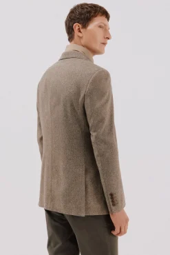 Cortefiel Blazers|Blazers-Blazer de lã com vistas removíveis Tostado