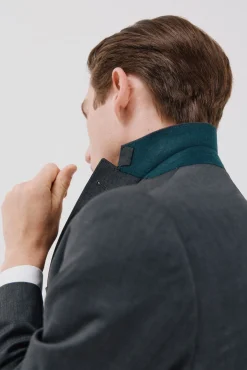 Cortefiel Blazers|Blazers-Blazer liso coolmax® Cinzento