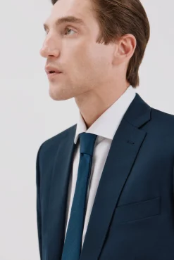 Cortefiel Blazers|Blazers-Blazer liso coolmax® Azul