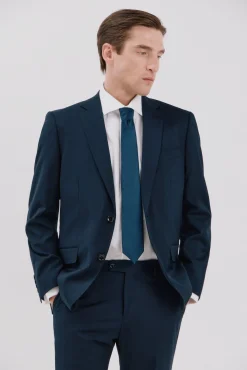 Cortefiel Blazers|Blazers-Blazer liso coolmax® Azul