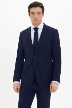 Cortefiel Blazers|Blazers-Blazer liso coolmax® Azul