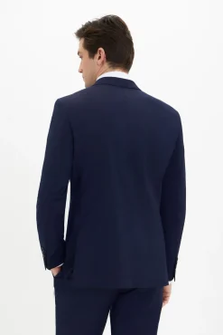 Cortefiel Blazers|Blazers-Blazer liso coolmax® Azul