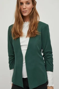Vila Fatos|Blazers-Blazer manga 3/4 Verde