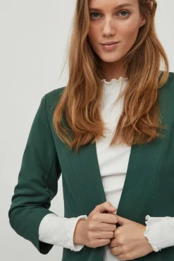 Vila Fatos|Blazers-Blazer manga 3/4 Verde