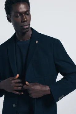 Springfield Blazers|Blazers-Blazer olho de perdiz azul