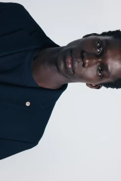 Springfield Blazers|Blazers-Blazer olho de perdiz azul