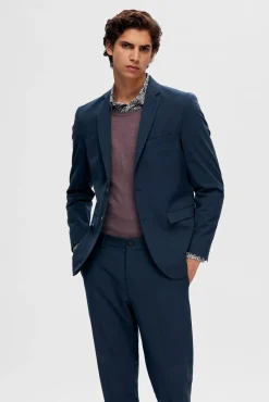 Selected Blazers|Blazers-Blazer Slim Fit Azul